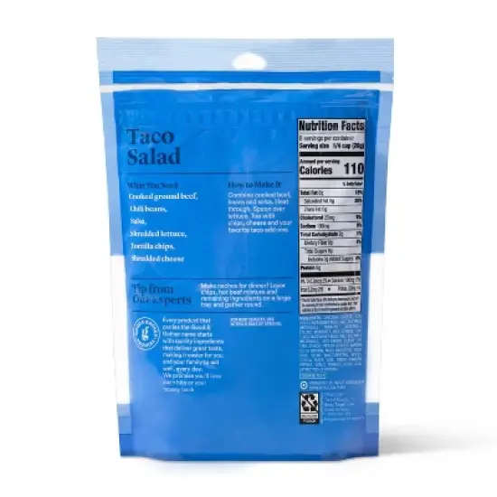 Finely Shredded Taco Blend Cheese - 8oz - Good & Gather&trade; image {1}