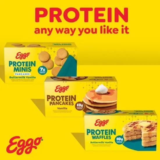 Eggo Frozen Protein Chocolate Chip Brownie Waffles - 12.3oz/10ct image {9}
