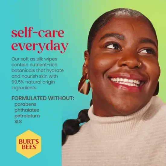 Burt's Bees Facial Cleansing Towelettes - 30ct image {6}
