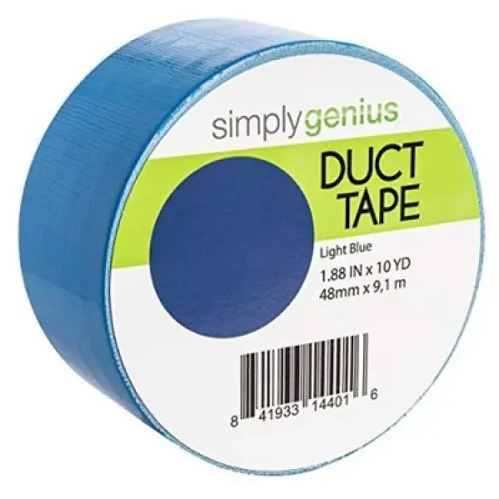 Bright Creations Art & Craft Duct Tape Heavy Duty, Craft Supplies, Colored Duct Tape, 1.88 in x 10 yards (Light Blue, Single roll) image {4}