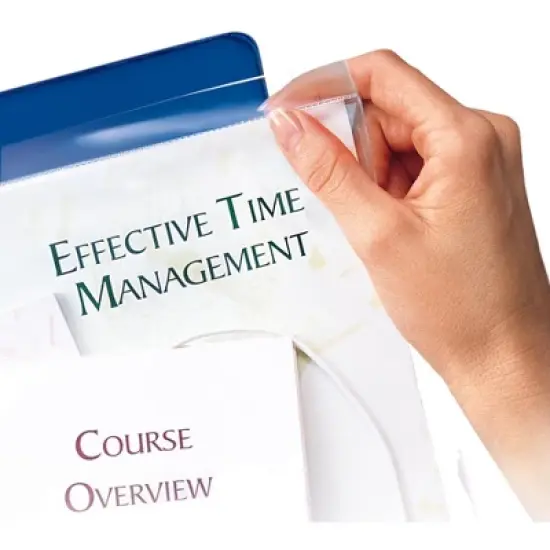 Avery Diamond Clear Secure Top Sheet Protectors, Super Heavyweight, 25 Page Protectors (76000) image {5}