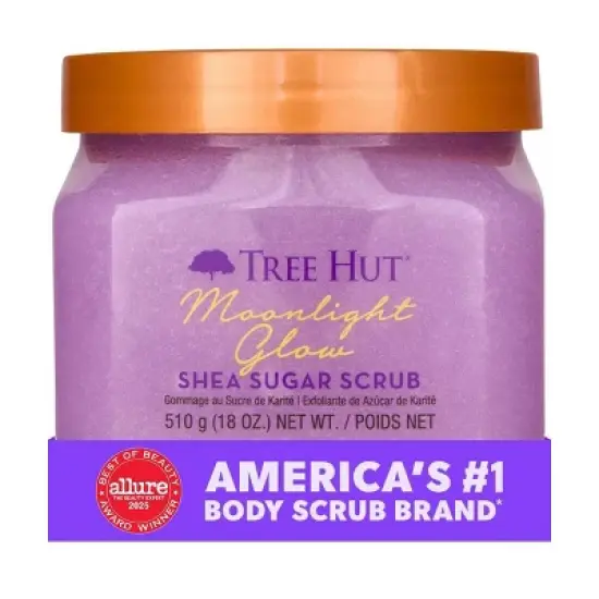 Tree Hut Moonlight Glow Shea Sugar Body Scrub - 18 oz image {2}