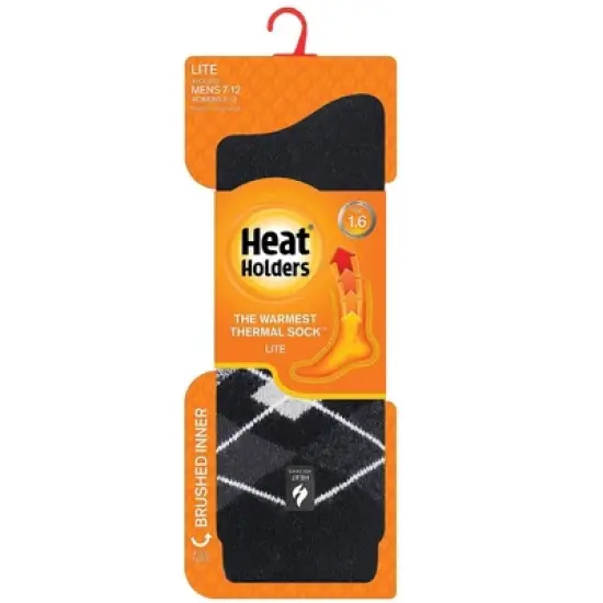 Men's Swift LITE&trade; Argyle Crew Socks image {1}