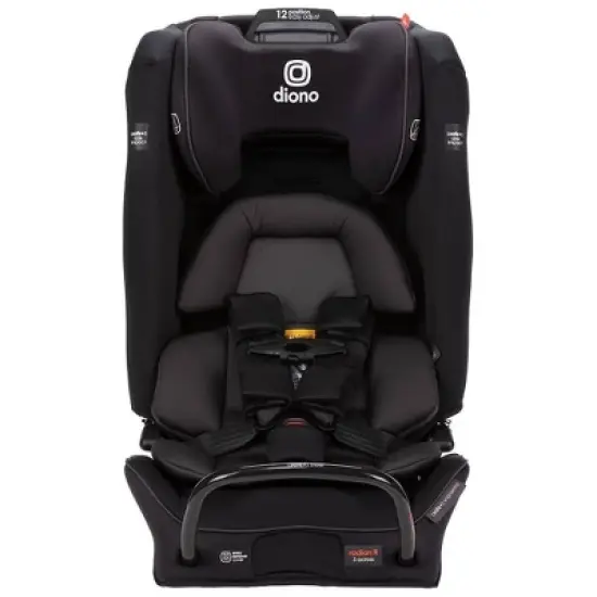 Diono Radian 3RXT Safe + Latch Convertible Car Seat - Jet Black image {4}