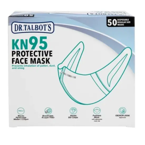 Dr. Talbot's KN95 Protective Face Mask image {8}