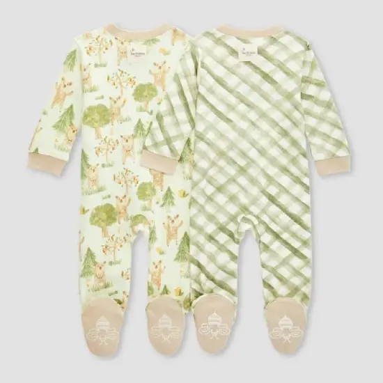 Burt's Bees Baby&reg; 2pc Beary Fun Forest Sleep & Play image {1}