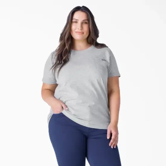 Dickies Women's Plus Heavyweight Short Sleeve T-Shirt image {7}