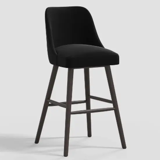 Geller Modern Counter Height Barstool Velvet - Threshold&trade; image {8}