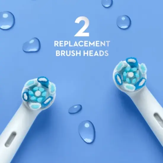Oral-B iO Ultimate Clean Replacements Brush Heads - White - 2ct image {5}