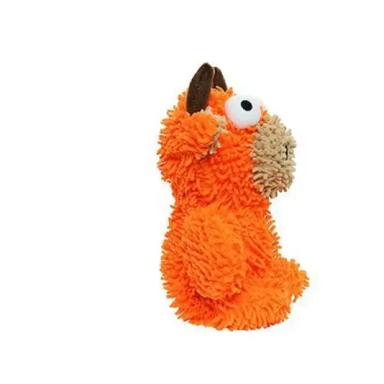 Mighty Microfiber Bull Dog Toy - Orange - M image {3}