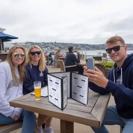 WeChef 30 Pcs Restaurant Menu Covers Trifold for 8.5x11" 3 Page 6 View & 4.25x11" Half Page for Wine List Drink cafe Bar image {8}