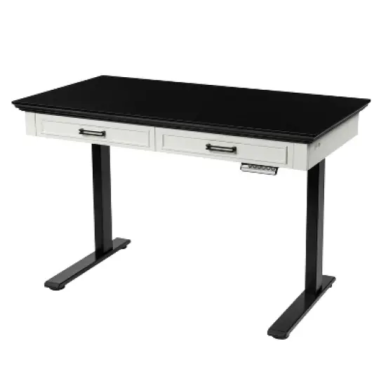 47" Losondo Transitional Height Adjustable Desk with USB Ports - HOMES: Inside + Out image {14}