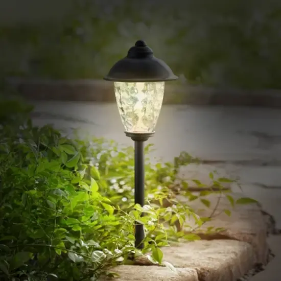 John Timberland Concord Black Finish Low Voltage 18" High LED Landscape Light image {3}