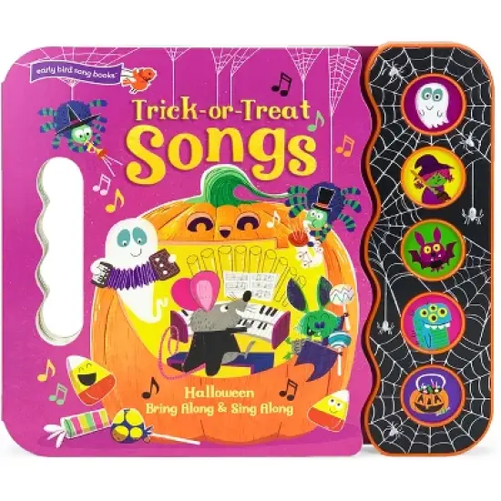 Trick or Treat Songs - by  Rosa Vonfeder (Board Book) image {1}