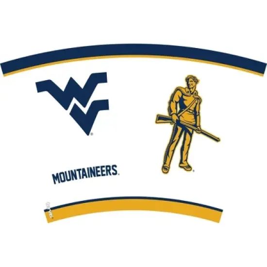 NCAA West Virginia Mountaineers Tradition Classic Tumbler with Lid - 24oz image {1}