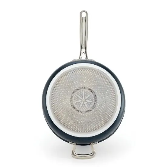 T-fal 5qt Jumbo Cooker, Unlimited Platinum Nonstick Cookware Black: Saute Pan, Tempered Glass Lid, Riveted Handle, Dishwasher-Safe image {1}