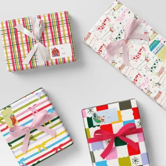 70ct Christmas Peel and Stick Gift Tags - Wondershop&trade; image {1}