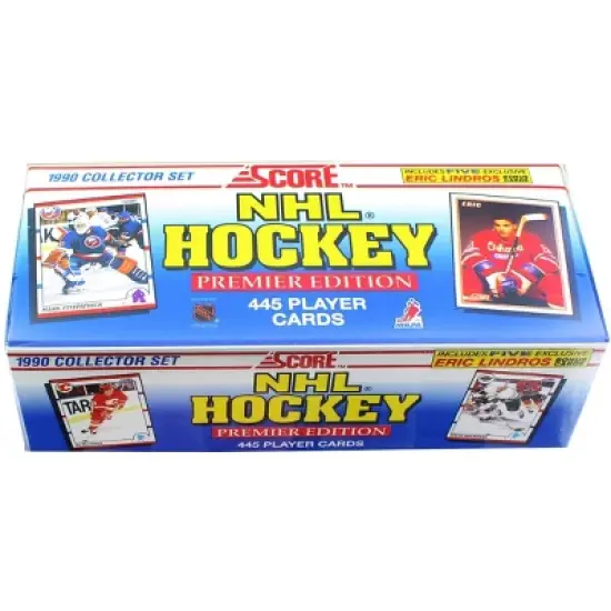 Score NHL 1990-91 Score Hockey Factory Set | 445 Cards image {1}