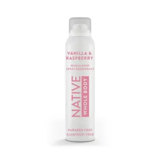 Native Whole Body Deodorant Spray - Vanilla & Raspberry - 3.5oz image {10}