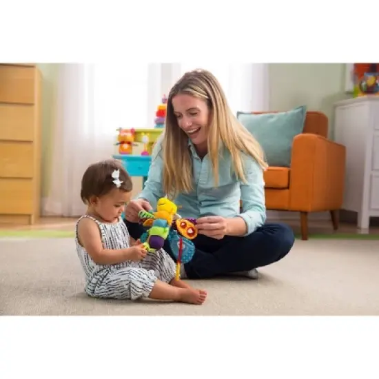 Lamaze Clip & Go Freddie the Firefly Sensory Development Baby Toy image {2}