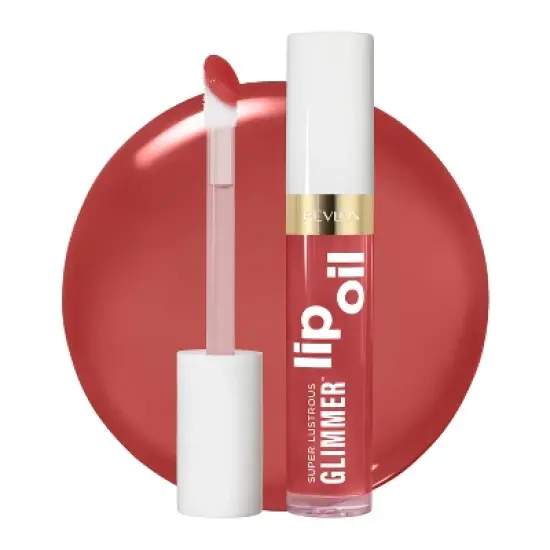 Revlon Super Lustrous Glimmer Lip Oil - Moisturizing - 0.13 fl oz image {19}