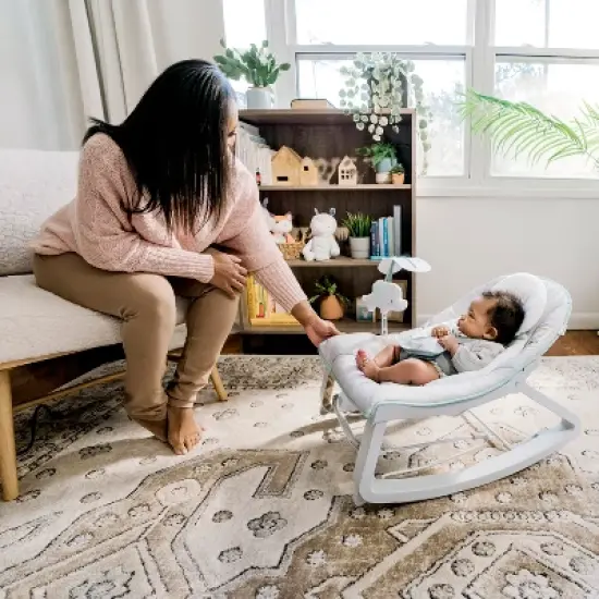 Ingenuity Keep Cozy 3-in-1 Grow with Me Baby Bouncer, Rocker & Toddler Seat - Weaver image {3}