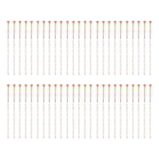 Unique Bargains Disposable Colorful Eyelash Brush 50 Pcs image {9}