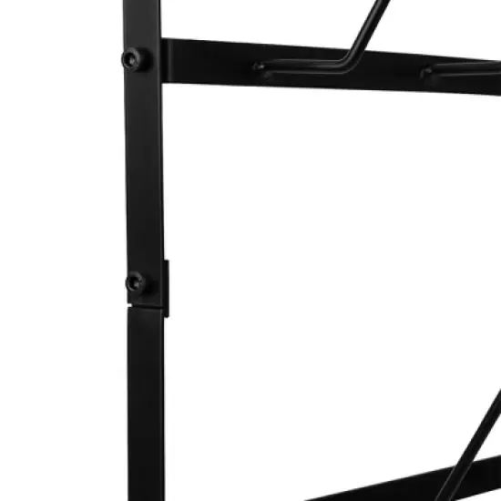 Sorbus 6-Tier Wall Mounted Metal Mug Holder Rack - Display Organizer for Coffee Mugs, Tea Cups, Mason Jars, and More &ndash; Holds 27 Mugs image {8}