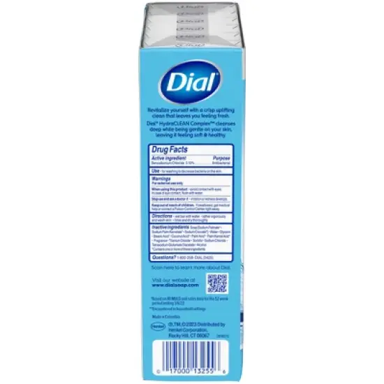 Dial Antibacterial Deodorant Spring Water Bar Soap - 12pk - 4oz each image {14}