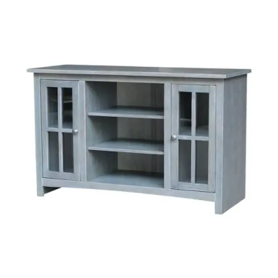 TV Stand for TVs up to 52" with 2 Doors - International Concepts image {12}