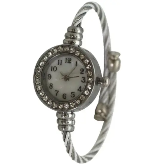 OLIVIA PRATT PETITE TWISTED STRAPS ONE-SIZE BANGLE WATCH image {5}