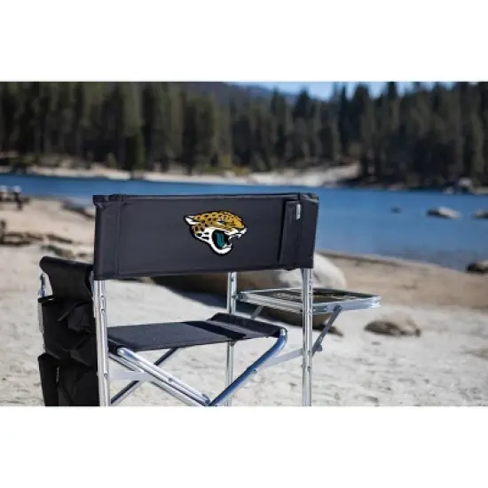 NFL Jacksonville Jaguars Portable Camp Chair with Table image {3}
