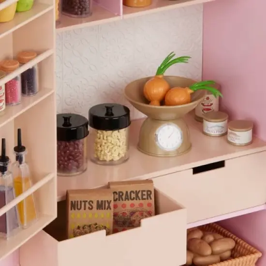 Our Generation Pretty Pantry Home Kitchen Furniture Set for 18" Dolls image {4}