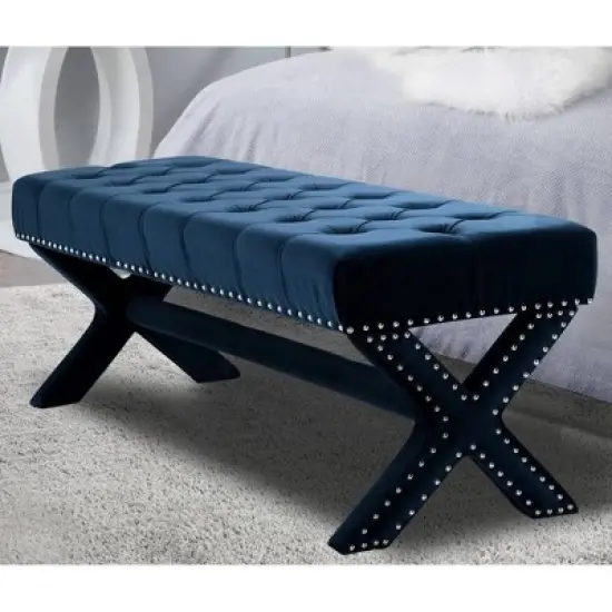 Bentley Bench Navy - Chic Home Design image {6}