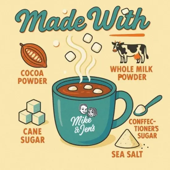 Mike & Jen's Cocoa Mix - 12oz image {3}