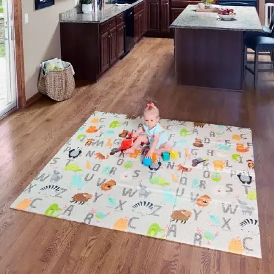 Toddleroo by North States Superyard ABC Play Mat image {3}