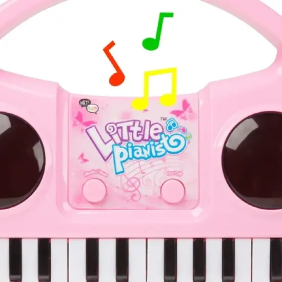 Hey! Play! Kids Lighted Karaoke Machine with Microphone image {4}