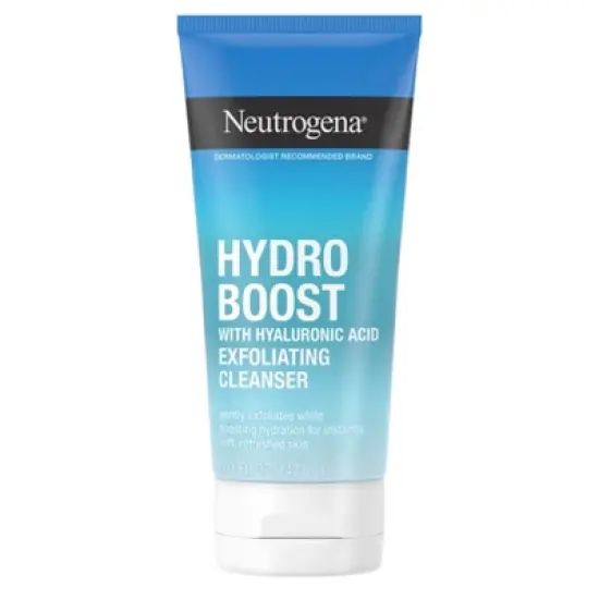 Neutrogena Hydro Boost Gentle Exfoliating Daily Facial Cleanser with Hyaluronic Acid - 5 fl oz image {8}