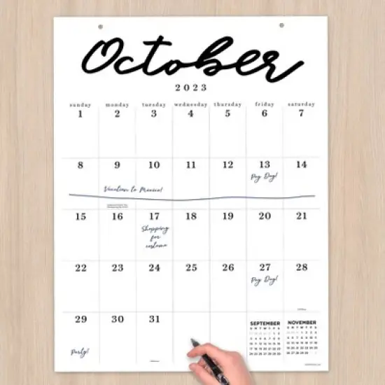 TF Publishing 2023-24 Academic Wall Calendar 17"x22" Art Poster image {2}