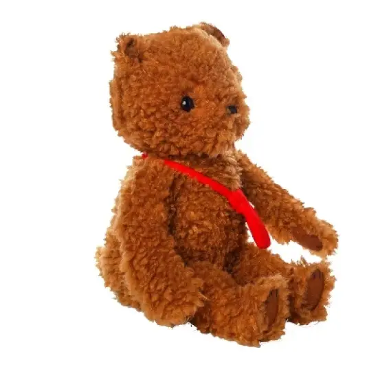 Manhattan Toy Imaginaries Bear 12" Children's Picture Book Stuffed Animal Companion image {4}