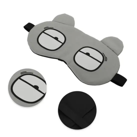 Unique Bargains Soft Cartoon Funny Eyes Sleep Mask 1 Pc image {2}