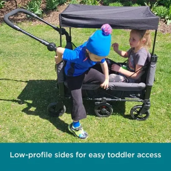 Contours Curve 360 Stroller Wagon - Black image {12}