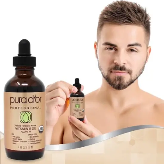 Pura d'or Vitamin E Oil - 4 fl oz image {4}