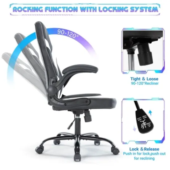 MyDepot Gaming Reclining High-Back Ergonomic Chair image {3}
