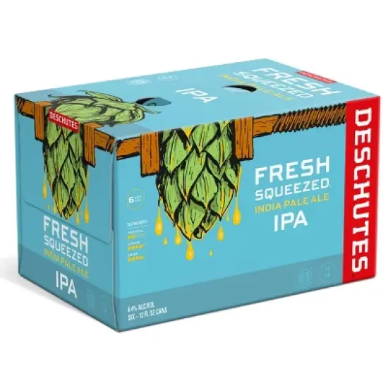 Deschutes Fresh Squeezed IPA Beer - 6pk/12 fl oz Cans image {6}