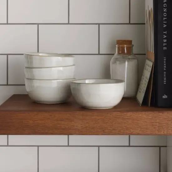 10oz Stoneware Reactive Glaze Mini Bowl - Hearth & Hand&trade; with Magnolia image {5}