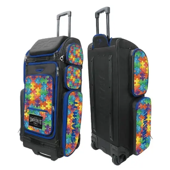 2025 Smash Ops Guerrilla V4 Roller Bag - Autism Awareness image {8}