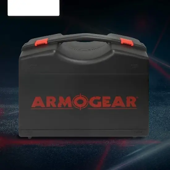 ArmoGear Laser Tag Carrying Case with Handle Laser Tag, 4-Pack Red And Black image {2}
