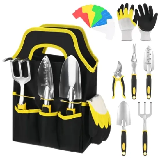 Unique Bargains Durable Ergonomic Lightweight Rust Resistant Garden Tool Set image {8}