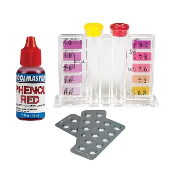 Poolmaster 2-Way Swimming Pool and Spa Water Test Kit with DPD Tablets and Case - Essential Collection image {2}